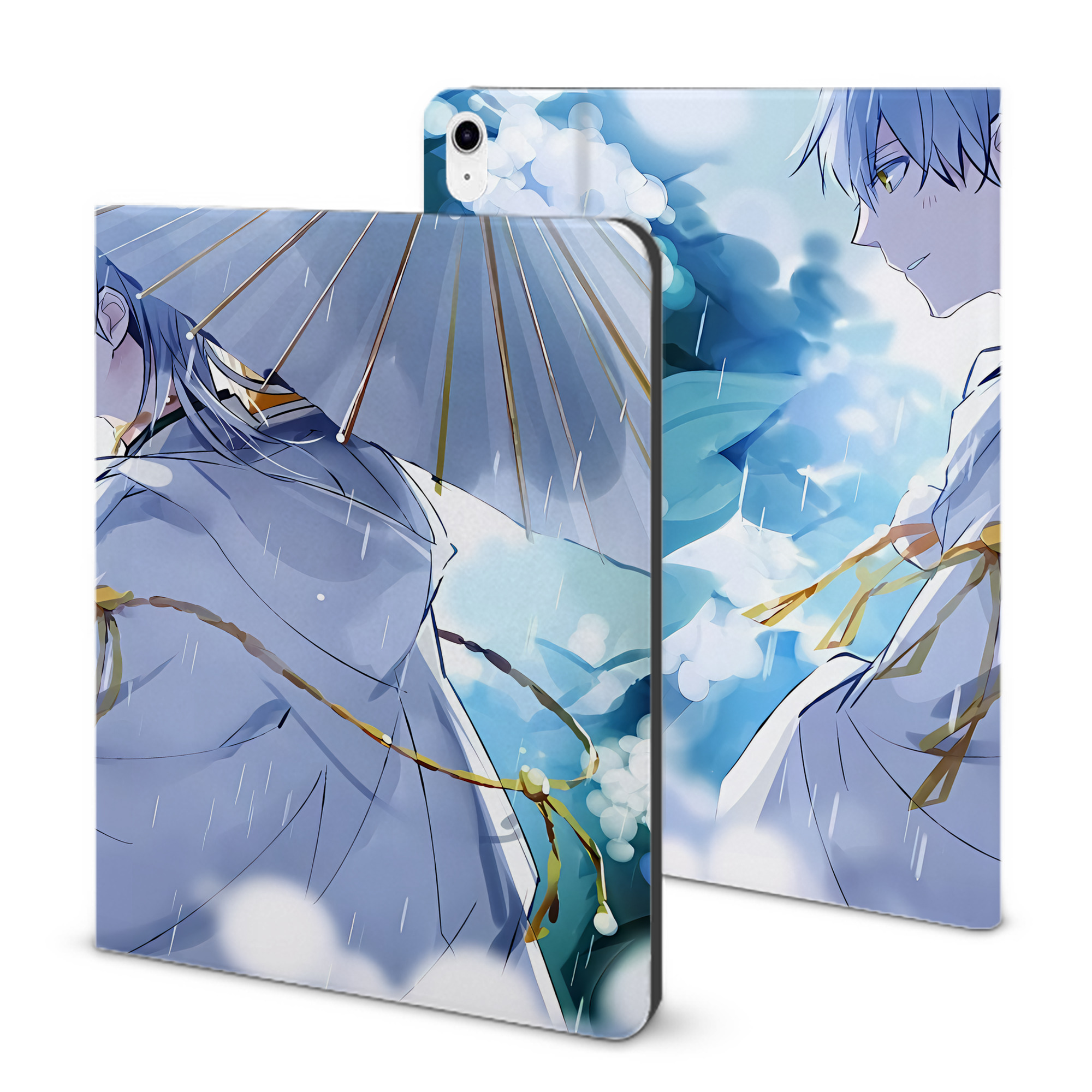 （画像用） 刀剣乱舞 Touken Ranbu IPad ケース ブック型 PUレザー TPU 耐衝撃 軽量 薄型 ペン収納なし 全面保護 IPad 各モデル対応